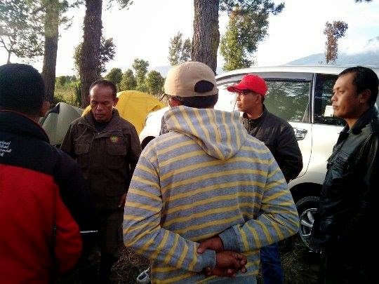 Pencarian Setiawan, pendaku yang hilang di Gunung Kerinci